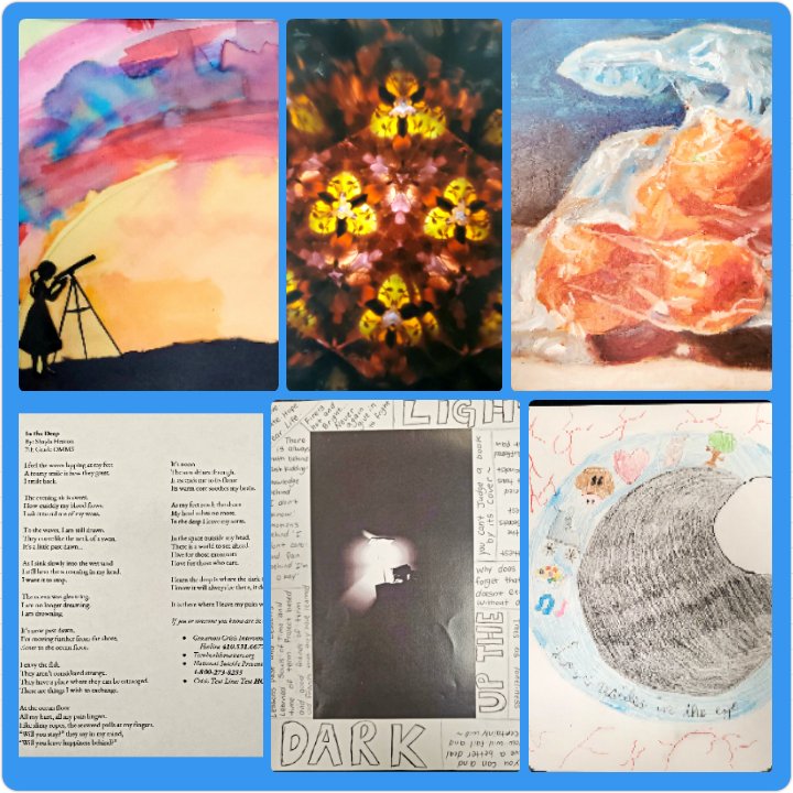 ommsptsa's tweet photo. OMMS students have talent! Here is a preview of the six amazing student entries submitted for the PTA Reflections Program. @hcpss_omms  @PTACHC #ptareflections https://t.co/jbdCrGnvj0