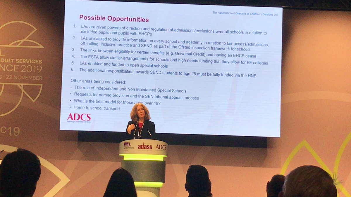 #ncasc19 breaking the dependency cycle in disabilities support- critical to preventing the cliff edge when reaching adulthood