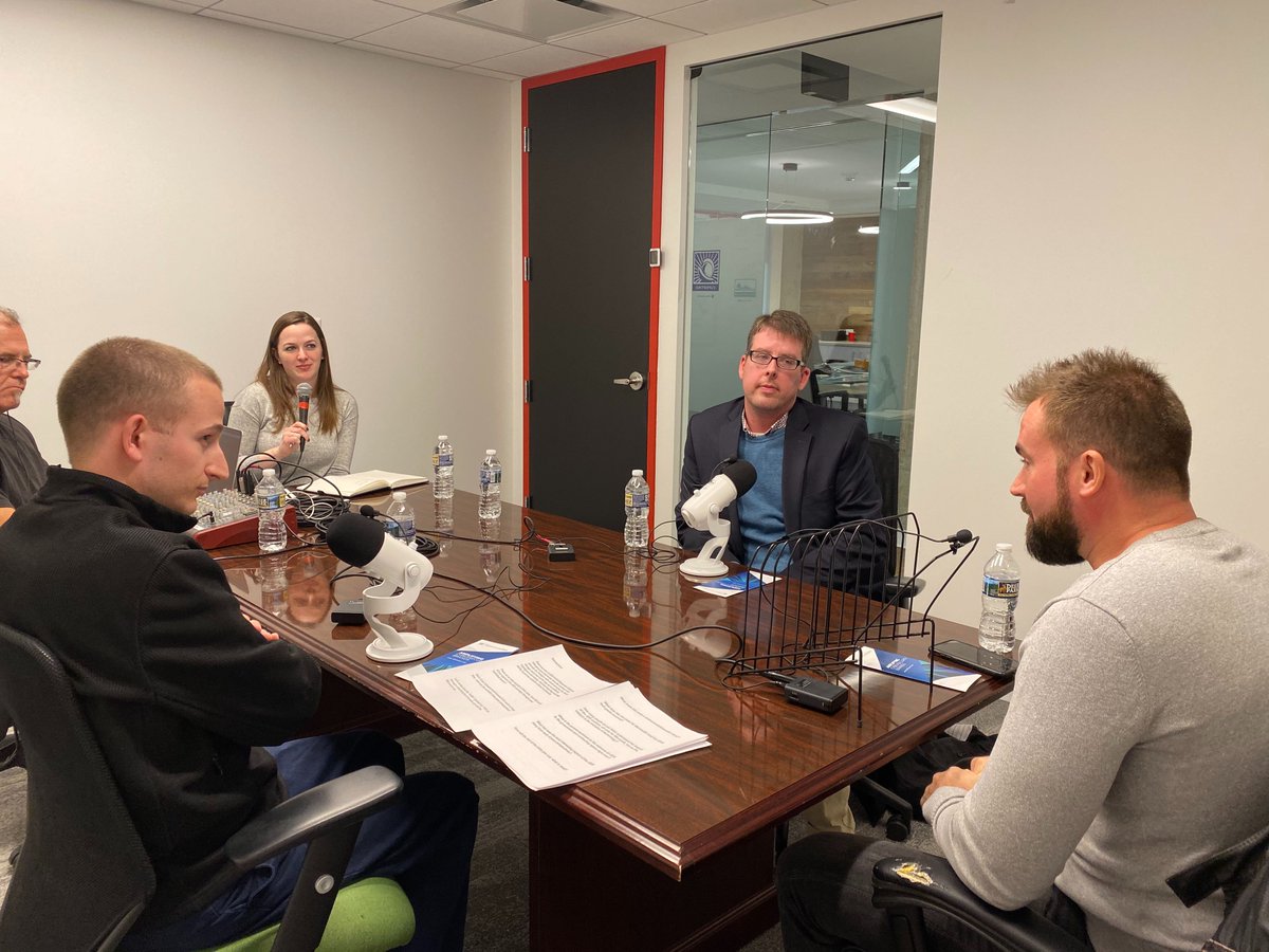 MediaMindsShow's tweet image. NEW on the #podcast: #Episode 33 - We host a roundtable discussion with @washtechnology's @rosswilkers, @Nextgov's @Frank_Konkel and @WBJonline's @FedBizWBJ to discuss the ongoing saga of the JEDI Contract. Check it out! bit.ly/2Ow6GoN #IMM #JEDI