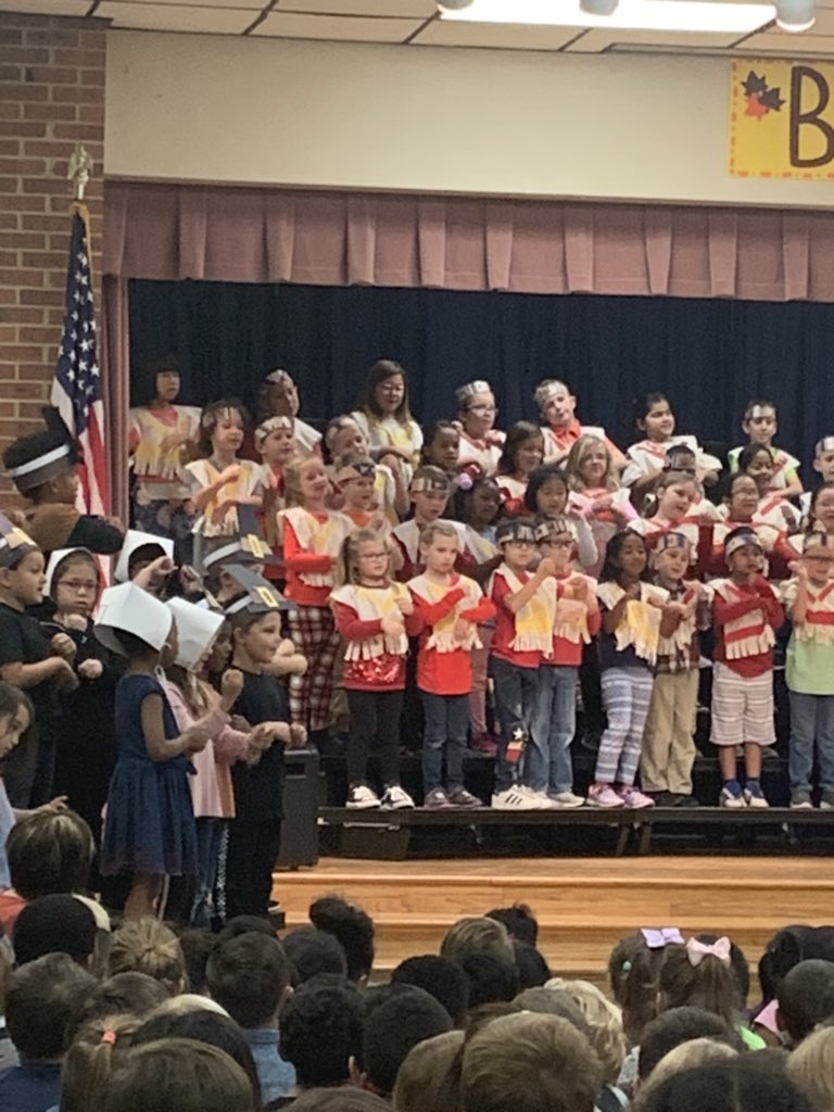 Our 1st grade performance is so good! Can’t wait for tonight! #teambce #NEU #firstgrade