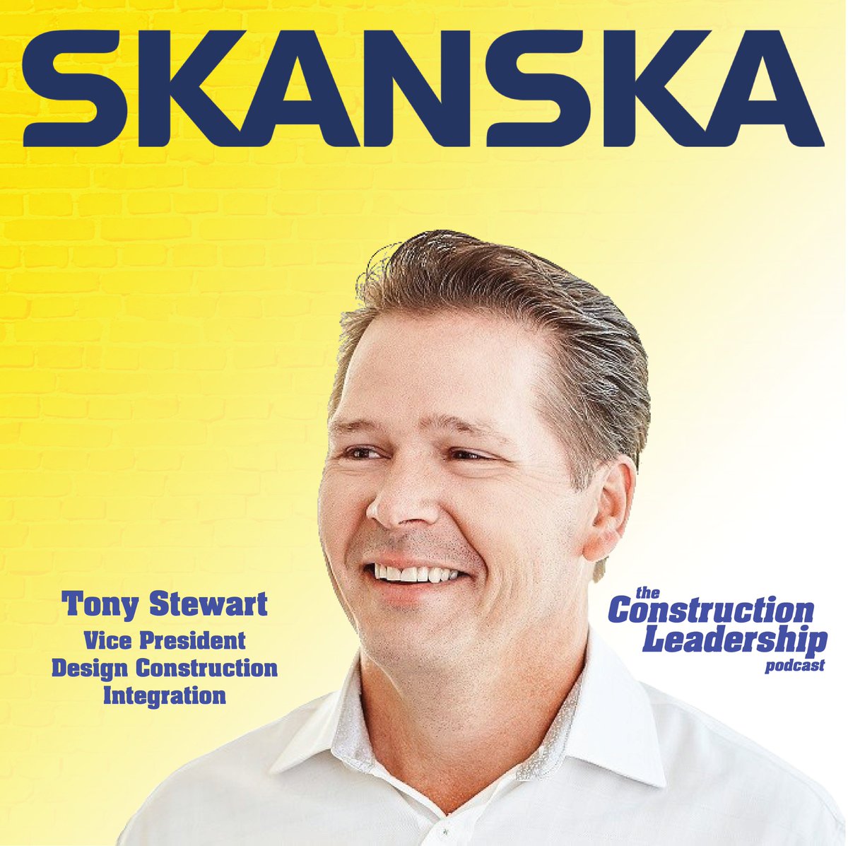 redangleinc's tweet photo. The first full-length episode of the Construction Leadership Podcast is now live! Tony Stewart, of Skanska, joins Bradley  to discuss his passion for leadership and a simple equation to help you earn more trust.

Click on the link in my bio to listen on your favorite platform. https://t.co/CFITDHYcaI