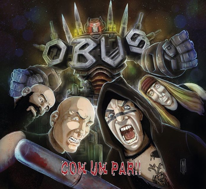 OBÚS lanzará su nuevo disco "Con Un Par" en diciembre. Verá la luz el 13 de diciembre a través de Peer Music/Rock Estatal Records