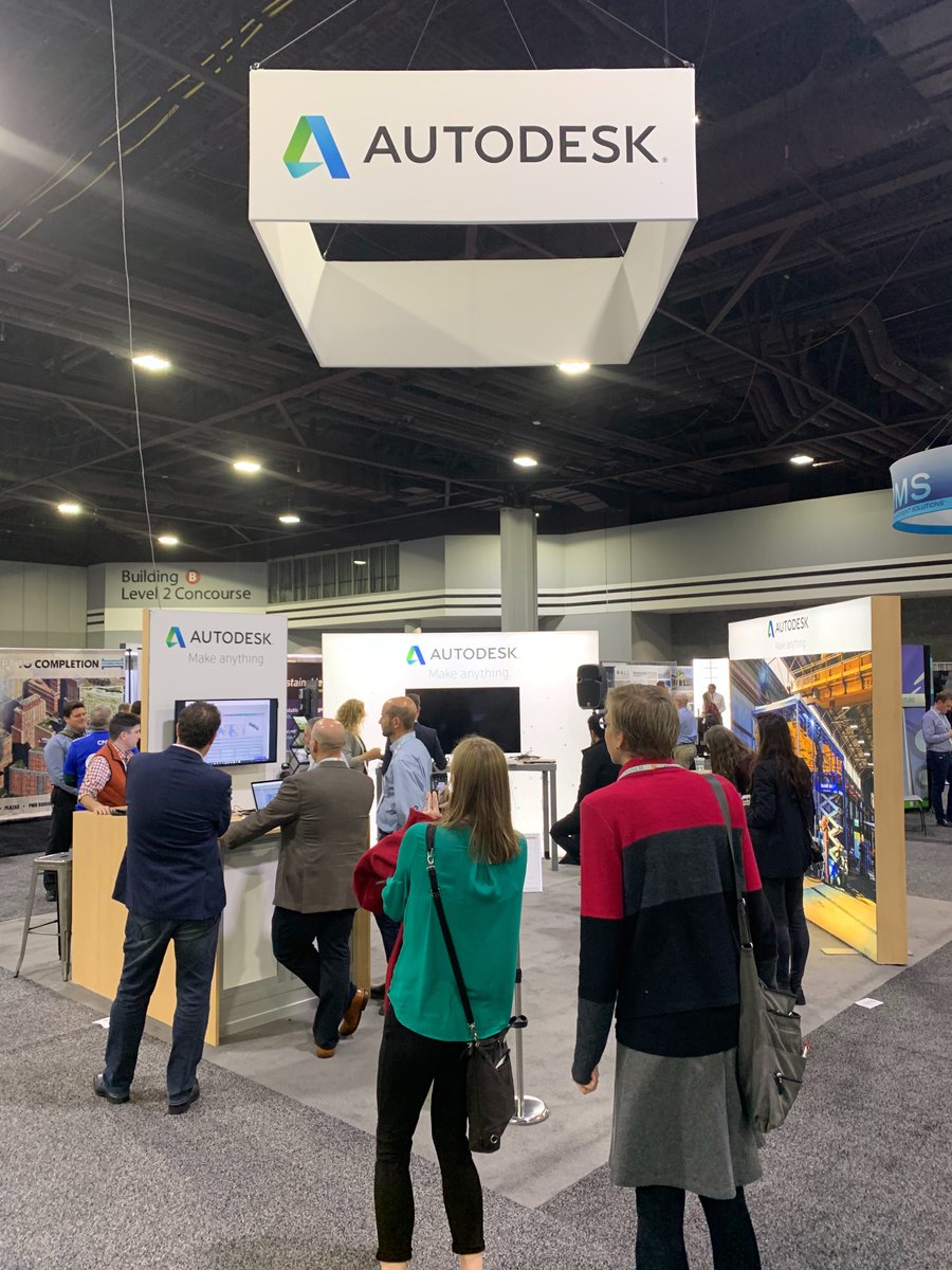 AutodeskRevit's tweet photo. At @Greenbuild today?
Stop by @autodesk booth #1615 for live demos throughout the day, beginning with energy analysis with #AutodeskInsight for #Revit at 11:00am ET, followed by a look at Next Gen Construction Software @BIM360 at 12:15pm ET. #Greenbuild19 https://t.co/TX7oRQKeQ3