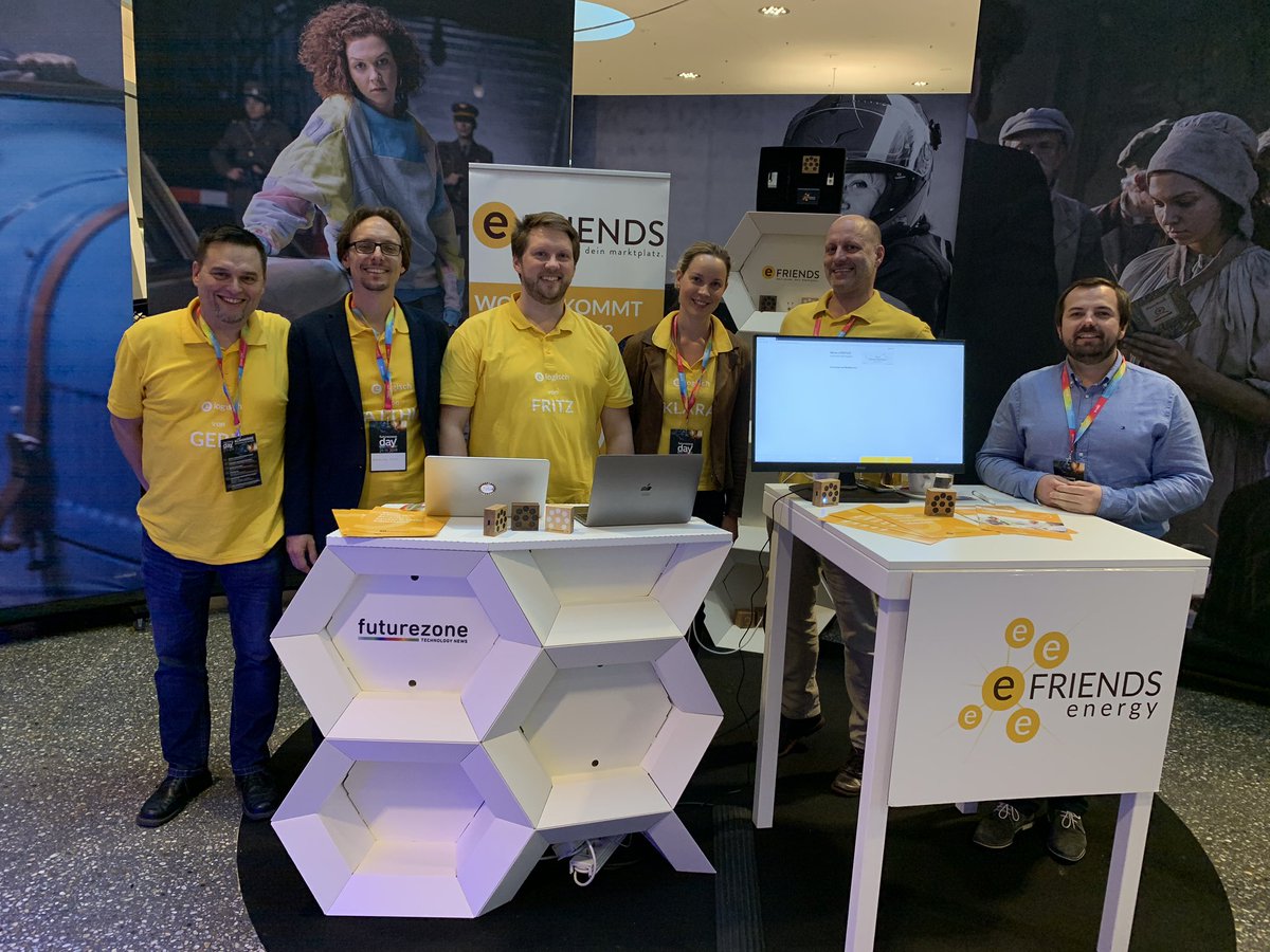 eFRIENDSenergy's tweet photo. Am @futurezoneat #futurezoneday. Wir warten gespannt auf die Award-Verleihung am Abend. Wir sind unter den Top-3 Nominierten! Daumen drücken! https://t.co/tcWQAhGZ3h