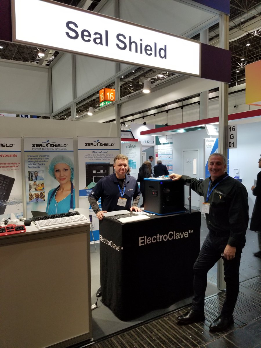 FilionScott's tweet photo. #MEDICA2019 World Forum ends today!  #Dusseldorf @SealShield ⚕️⚕️ https://t.co/aoIaxROmS0