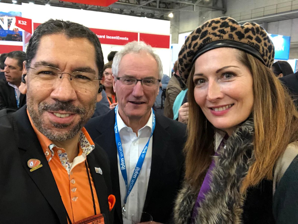 Always good to see <a href="/anjastas/">anja stas</a> from @FMCCAbelgium! <a href="/IBTMevents/">IBTM</a> #IBTMWorld #IBTM19 #eventprofs