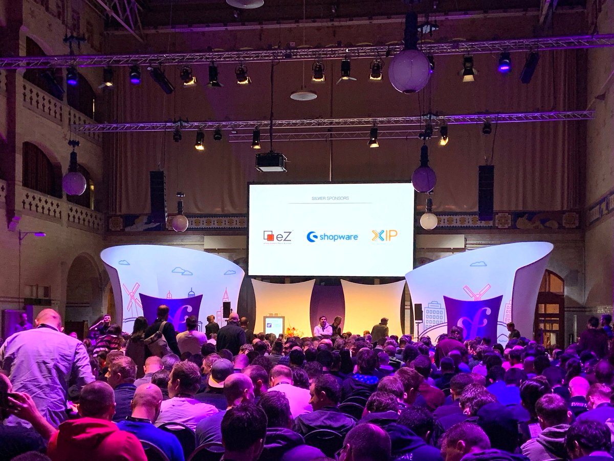 ShopwareDevs's tweet image. SymfonyCon Amsterdam has kicked off and we are part of it. Check out your goodie bags and maybe you will be the next owner of our new Cody Vuelette #ElePHPant. #codyvuelette #shopwaredevs #symfonycon