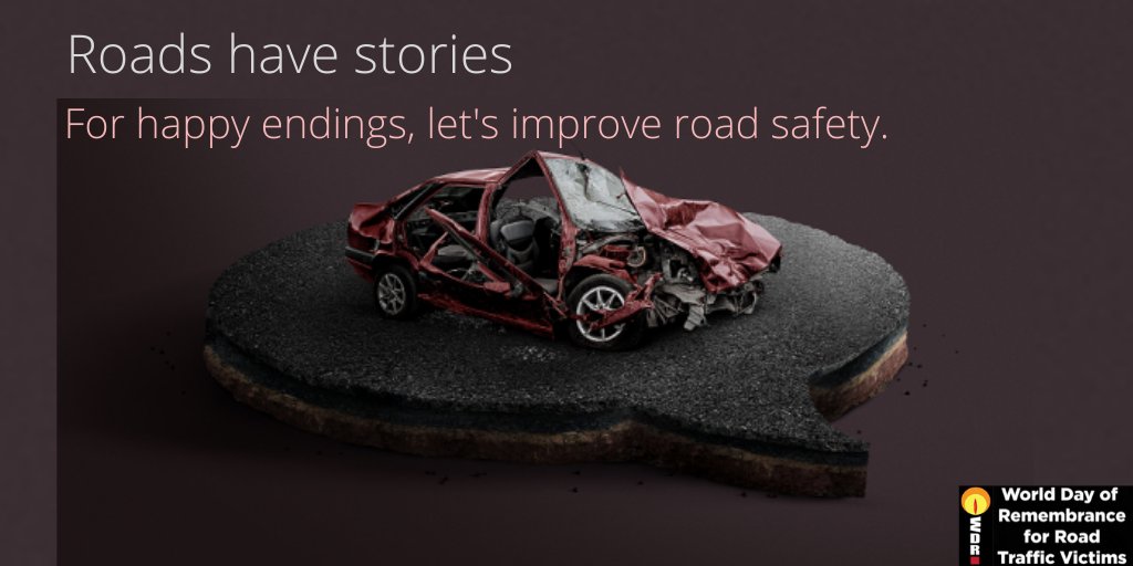 APRAVlive's tweet photo. https://t.co/0tUvqcl000 supports the annual World Day of Remembrance for Road Traffic Victims (1993)
In 2005, the UN endorsed it to be observed every 3rd Sun in Nov for road traffic injury prevention.
Good timing to reflect on road safety during the upcoming festive season🤔👍 https://t.co/bEw0ixkm1N