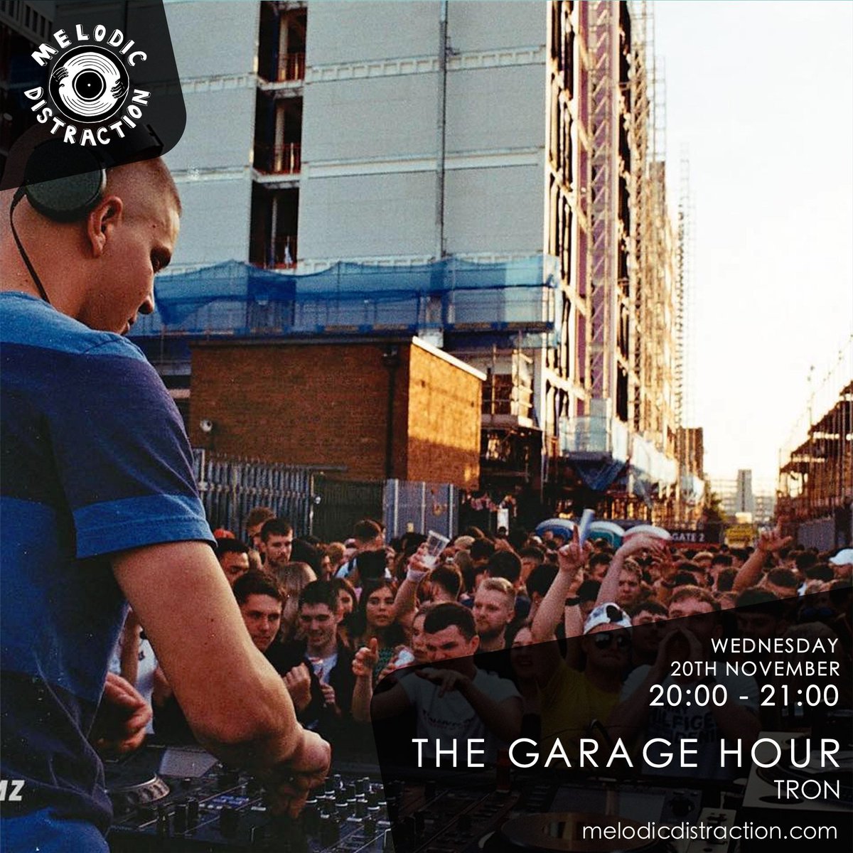NJClrk's tweet photo. Had fun playing 'The Garage Hour' last night on @melodistraction 
Full mix is up on their website, tracklist also available through there, features tunes from @mindofadragon @MattJamLamont @TC4wolves @ConductaUK + MORE

https://t.co/F6vNq4tyNE https://t.co/vPjJHWgqYL