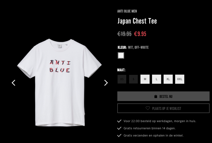 Leuk merk bij <a href="/THESTINGnetwork/">THE STING</a>: Anti Blue   
Meerdere shirts te koop #gratisreclame