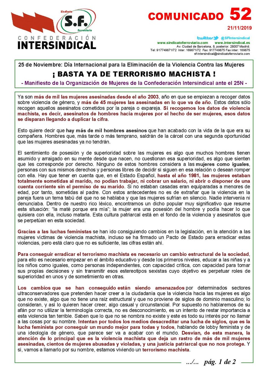 Sindicato Ferroviario tweet media