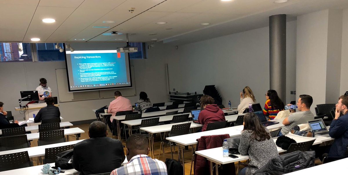 DonaldsonLegalC's tweet photo. Yesterday some of our team Aaron Cairns, Jonny Sheils and Jenny Lavery delivered a workshop on #GMRA and #GMSLA Master Agreements at @law_ulster @UlsterUniSchLaw. DLC are always delighted to share our specialist skills and to partner with UU in this innovative Masters course. https://t.co/Bp9pRyqBml