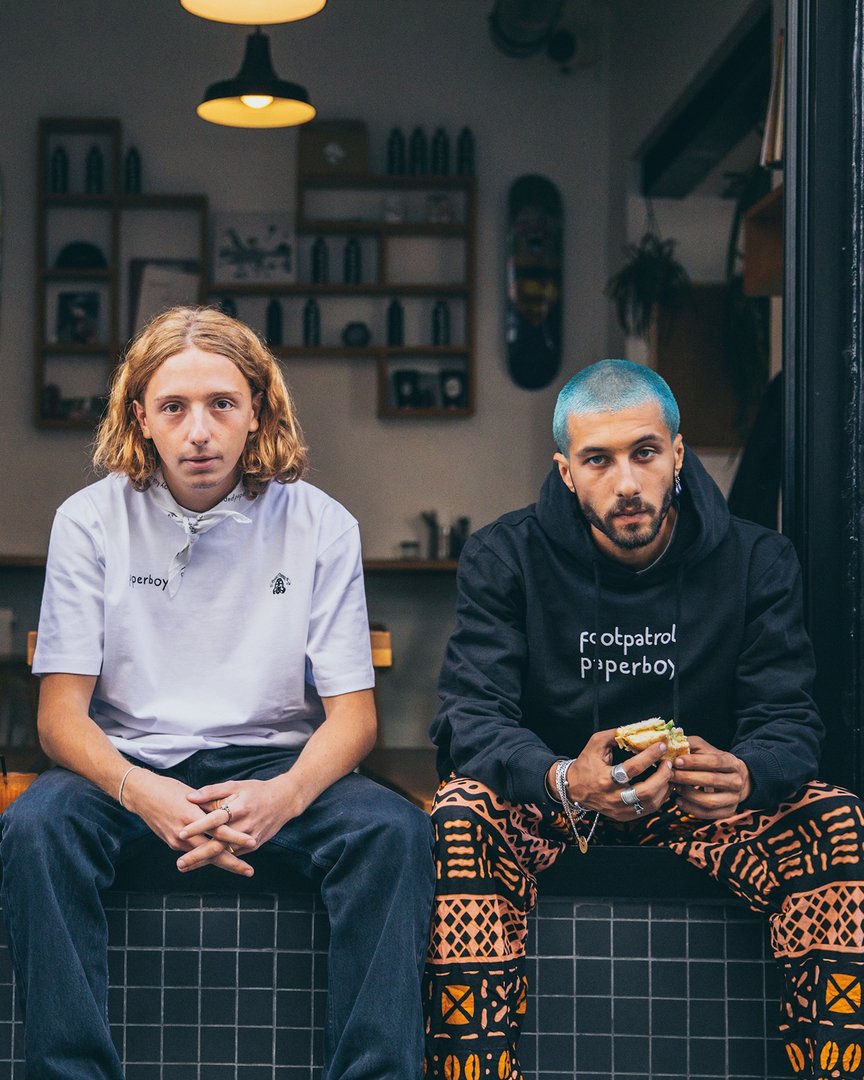 Footpatrol_ldn's tweet photo. Footpatrol x Paperboy | A re-stock from our collaboration with the Parisian cafe @PaperboyParis is now available online. Sizes range from S - XXL, priced between £30 - £60. | Shop now: https://t.co/nHa9yZ12be #Footpatrol #TEAMFP #Paperboy #PaperboyParis https://t.co/gZeewo3TNr