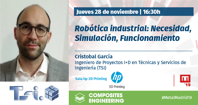 CompositesSpain's tweet photo. Ya está disponible el programa de #CompositesEngineering organizado junto con @AEMAC_
Contaremos con 👉 @Eurecat_news @TalgoGroup @tsisl_oficial @ZiurComposites Nos vemos en @MetalMadridEs
#MaterialesCompuestos #CompositesSPAIN19 #MetalMadrid19
🔗 https://t.co/WlI8IJwUUN https://t.co/k9VIs6FEmp