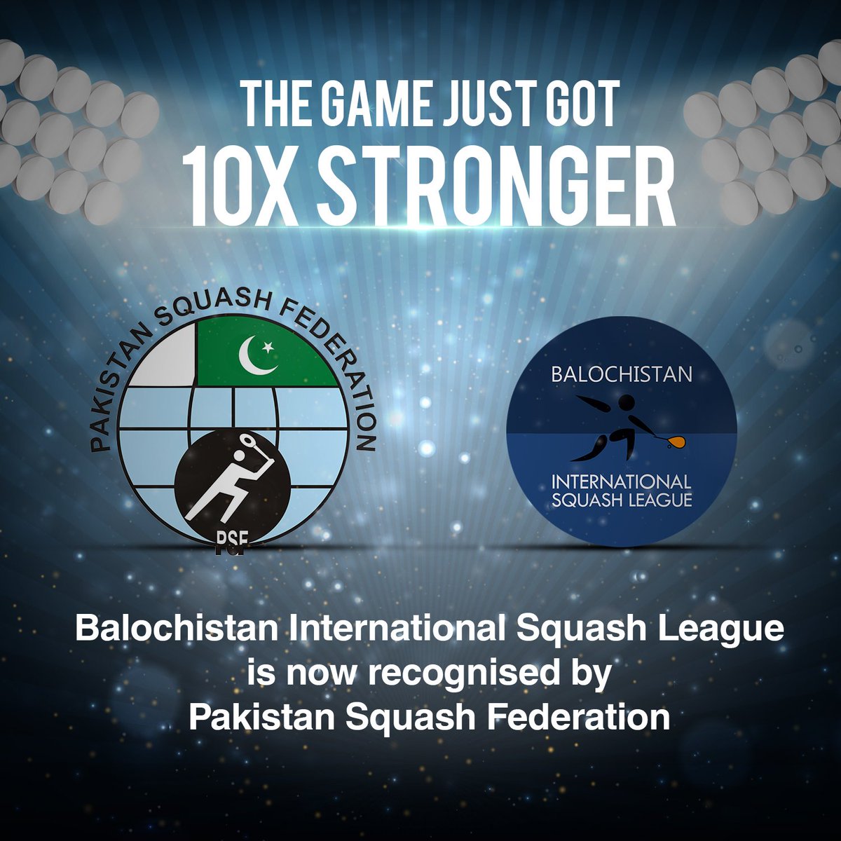 blnSquashLeague's tweet photo. BISL is back and its even better this time. The Pakistan Squash Federation has now officially recognised Balochistan International Squash League. Three cheers for this partnership! 
@paksquash

#BISL2 #BalochistanSquashLeague https://t.co/P8SzTELnwI