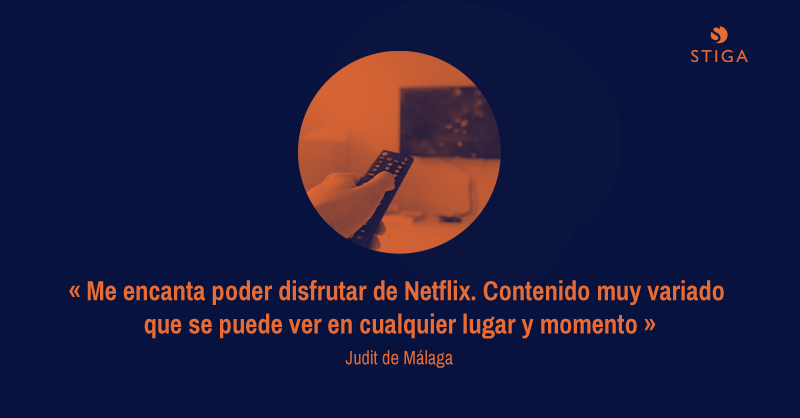 stigacx's tweet image. La mejor forma de conocer la opinión de los consumidores sobre sus marcas es preguntando😉¡Y eso precisamente es lo que hacemos! El Índice STIGA #CX cuenta con más de 25.000 opiniones anuales; como esta👇@NetflixES. #CustomerExperience #ISCX. Más info en 
stigacx.com