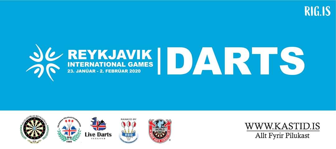 For the first time Darts will be a part of Reykjavik International Games
BDO man's Cat D and Ladie's Cat C
WDF rank 3
Please #retweet and join this amazing event
Facebook event:
facebook.com/events/s/reykj…

#darts #winmau #RIG #BDO #WDF
