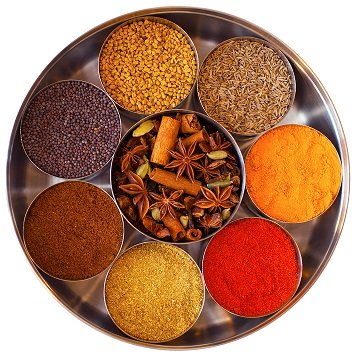 #spicebox - soul of Indian cooking, rich in micronutrients and rich in flavors. Must in every kitchen! #iron #calcium #potassium #magnesium #taste #indianfood #flavors #healthyspices #masaladabba #HealthyFood #ThursdayThoughts