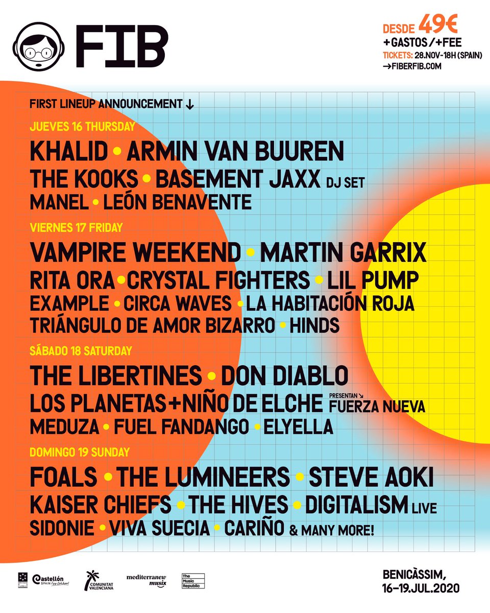 Benicàssim Festival Lineup