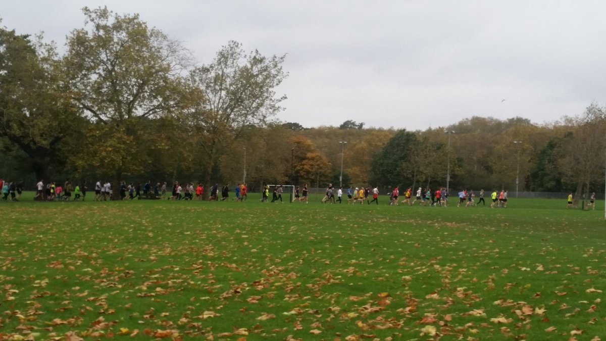 Nibcode's tweet image. The sun wanting to light the path of the #runners in #GladstonePark #LoveParkRun #Nibcode team #SaturdayMotivation