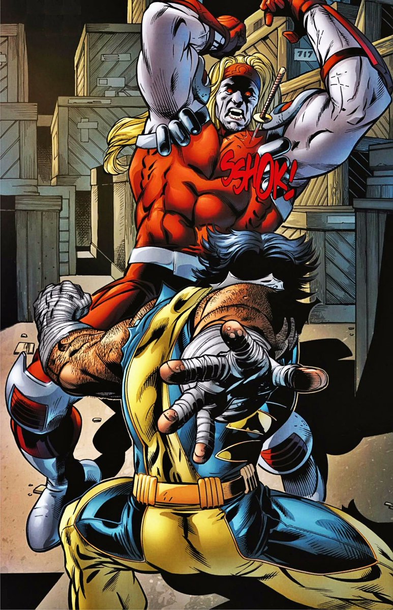 #Wolverine vs #OmegaRed.