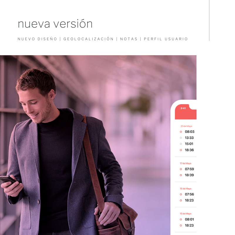 Akting_'s tweet photo. 📲 GATTE | REGISTRO HORARIO
Nueva Versión 👉 Más Funcionalidades
✔️ Nuevos gráficos.
✔️ Geolocalización.
✔️ Notas.
✔️ Registro desde el puesto de trabajo.

#AKTING #gatte #registrohorario #apliacacion #tecnologia #nuevaley #nuevaversion https://t.co/4uBUoaACEl