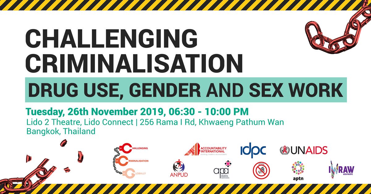 Don't miss this special evening in #Bangkok #Thailand next Tuesday! #supportdontpunish