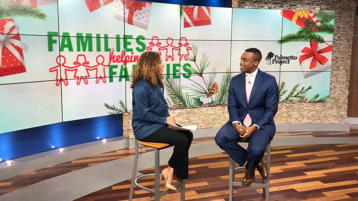 Excited to be in the @wis10 studio with @LPinderTV @ScarlettWISTV and @TimMillerSC to talk #FamiliesHelpingFamilies. @bcbssc employees will be taking calls all day!