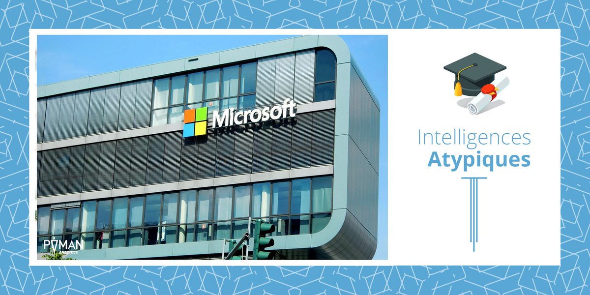 PimanAnalytics's tweet photo. Le géant du numérique @MicrosoftFrance a annoncé l’ouverture d’une nouvelle promotion « Intelligences Atypiques ». 

Nous félicitons cette très belle initiative qui révèle une volonté d’employabilité des personnes en situation de handicap ! 👏

➡️ https://t.co/cIV9A6PbNn https://t.co/RzysS3l7Zs