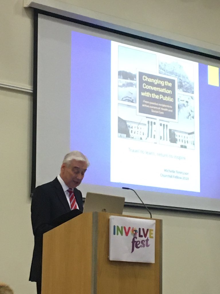 Listening to some very inspiring talks at Involvement conference 2019.- Celebrating service user involvement through HSC #involveFest2019 #DysphagiaNi <a href="/publichealthni/">Public Health Agency</a> @Mo_Henderson_ @JennymKeane @warner_md