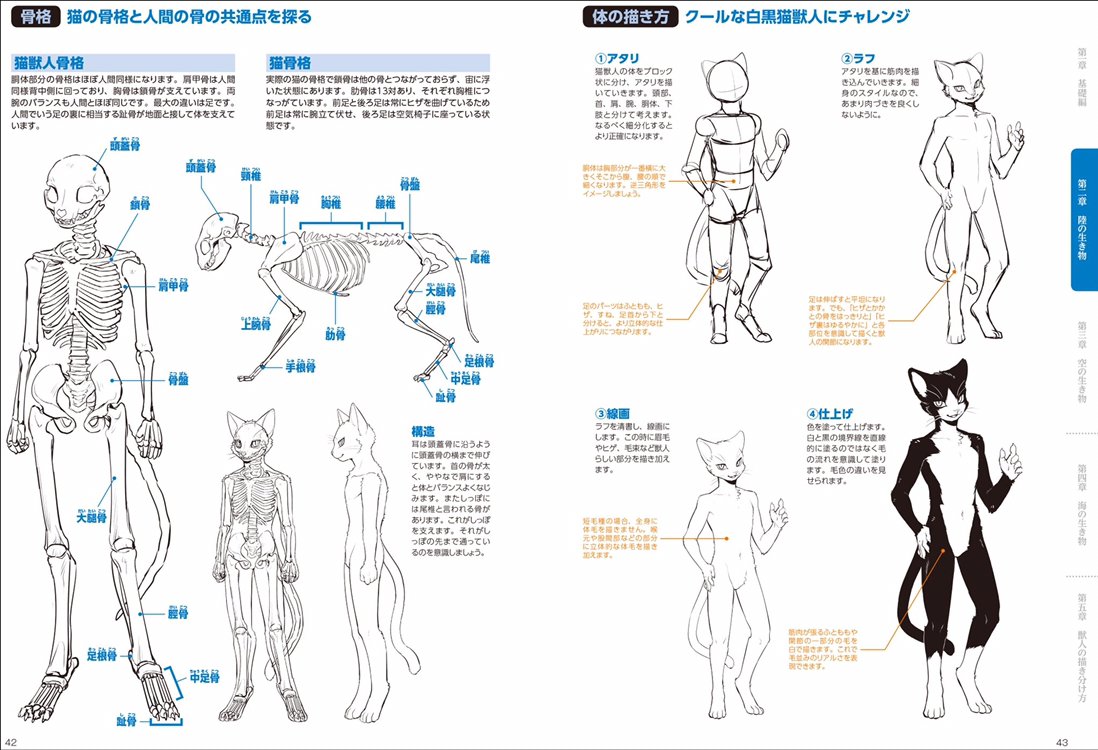 ひつじロボ キメプロ ゼロ 9月12日発売 獣人の描き方 玄光社さま にて 猫獣人と竜人のページのイラスト コラム辺りとイラストを色々担当させていただきました 獣人の描き方は人それぞれ なにかヒントやきっかけが見つかれば幸いです よろしく