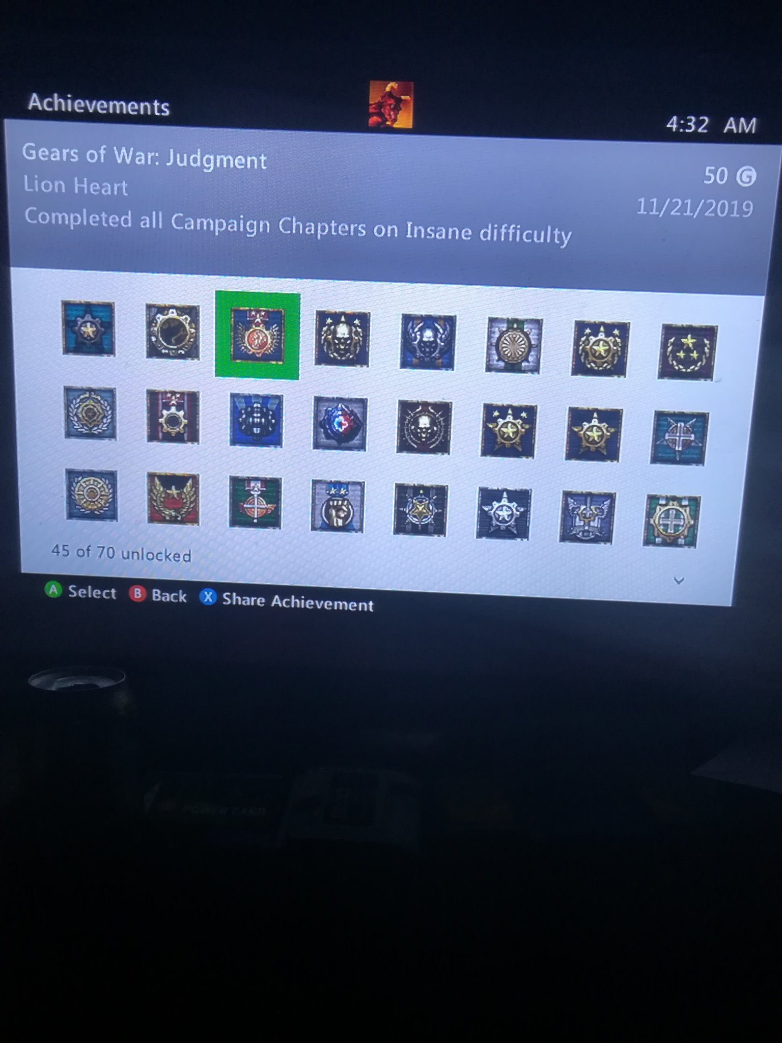 XXV100 on Twitter "So I finally beat gears of war judgement on insane