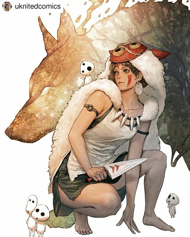 bit.ly/2OAQP8J Love this anime and the art. Also, as <a href="/rissgram/">cash money rice 🤫</a> pointed out, Kindred from league of legends is probably based on her! Awesome sauce anyways.
#Repost <a href="/uknitedcomics/">UKnitedComics</a>
• • • • • •
Princess Mononoke ((🎨 BY: Kyoung Hwan Kim)) #princessmononoke #anime #…