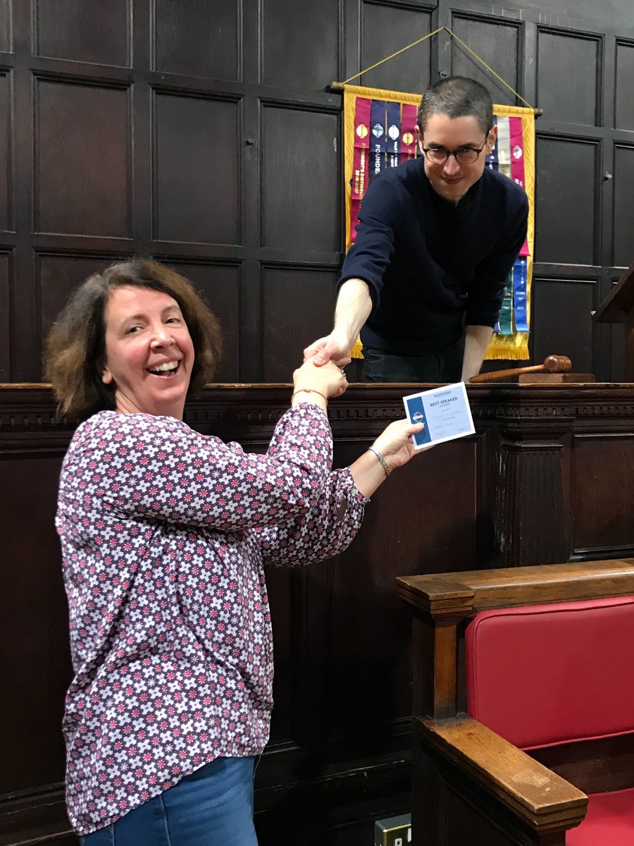 OxfordOrators's tweet photo. There was a touch of magic in the air at Toastmasters last night!  Come join us next time to see for yourself! 3rd Dec at 7pm https://t.co/ctMNgfVgIT #toastmasters #publicspeaking #oxfordorators https://t.co/KiXu8C6bQH