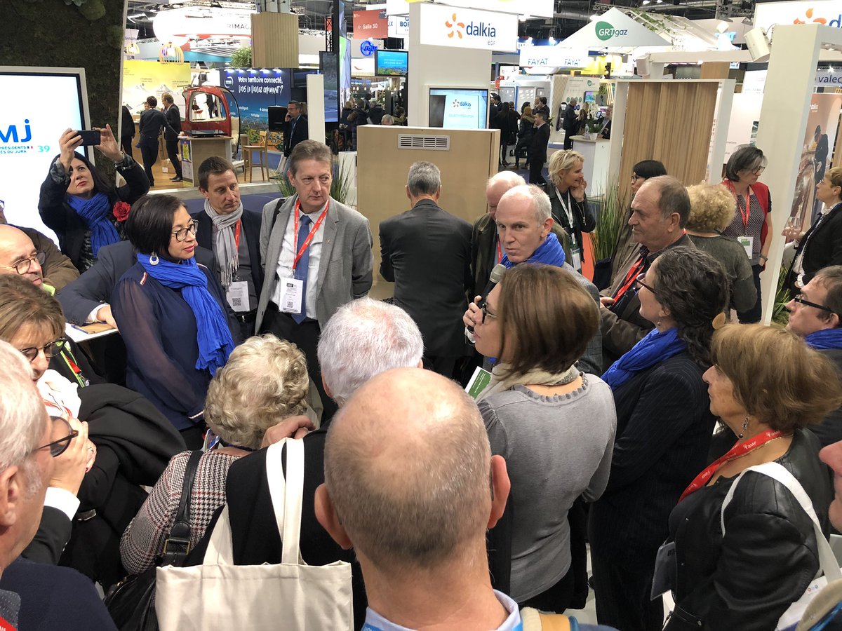 #SMCL2019, @EDF_CollTerr 
William côté Est,Isabelle au Centre et Schéhérazade à l’Ouest reçoivent une belle délégation Jurassienne
#EDFSolutionsEnergetiques
Tous ensemble devenons l’Energie qui change tout.