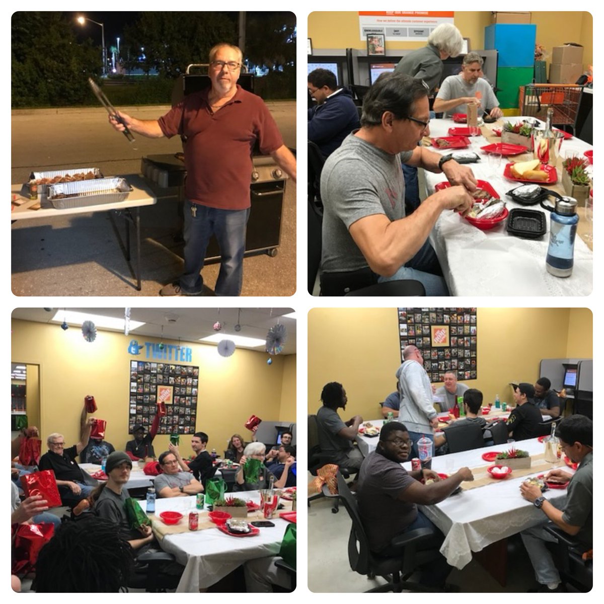 Steak Dinner and goodie bags for the amazing Freight Team courtesy of HD#0276 Leadershop Team. 🥩🥔🥳