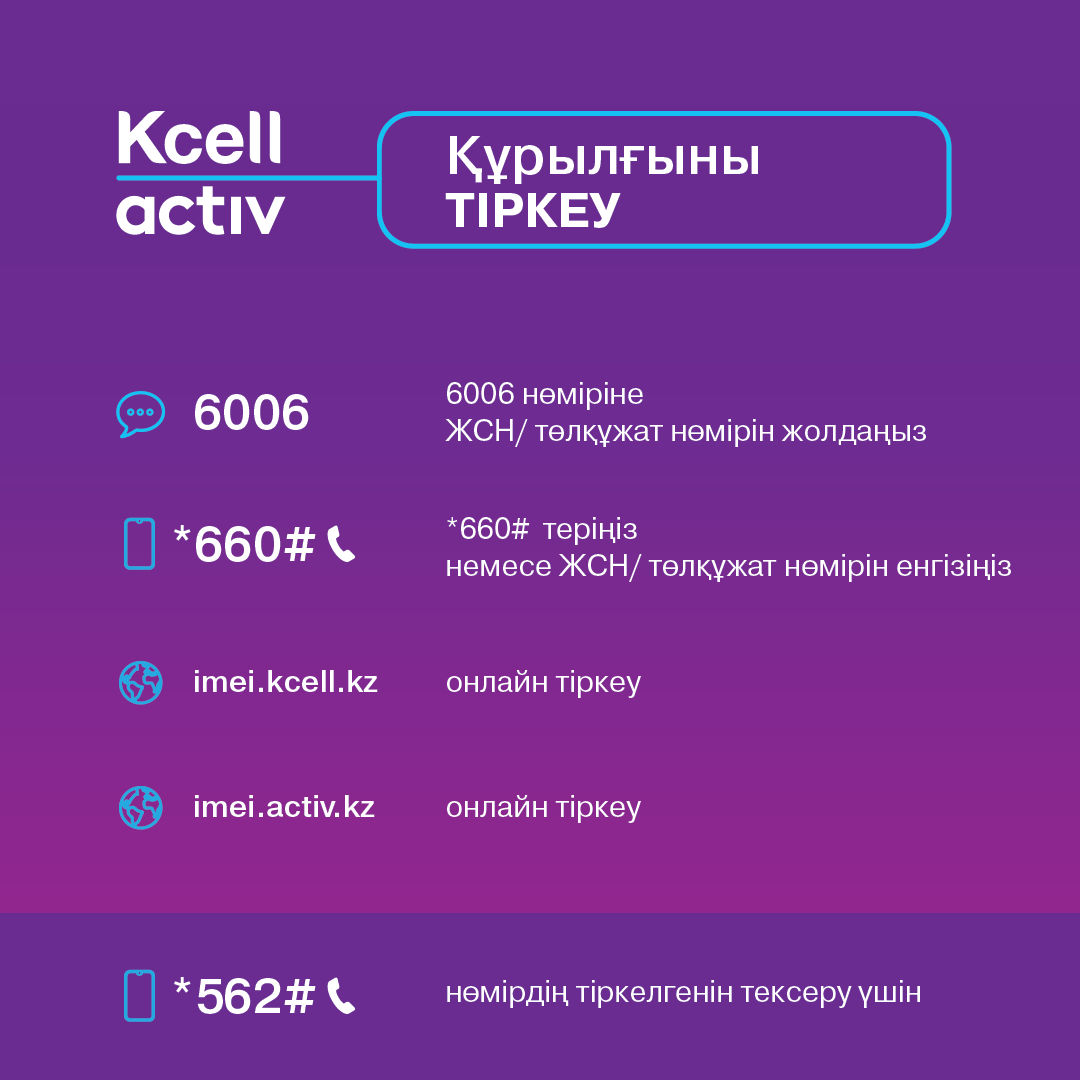 Переподключение тарифа актив. Актив номер тіркеу. Регистрация номера Кселл. Номера Казахстана Kcell. Карта Kcell.