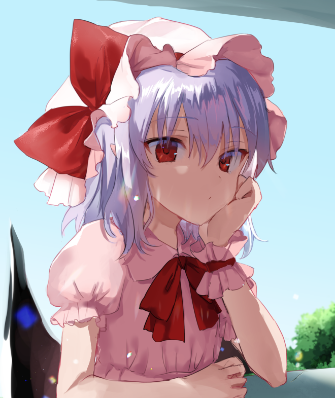 レミリア・スカーレット 「」|ナヅカのイラスト