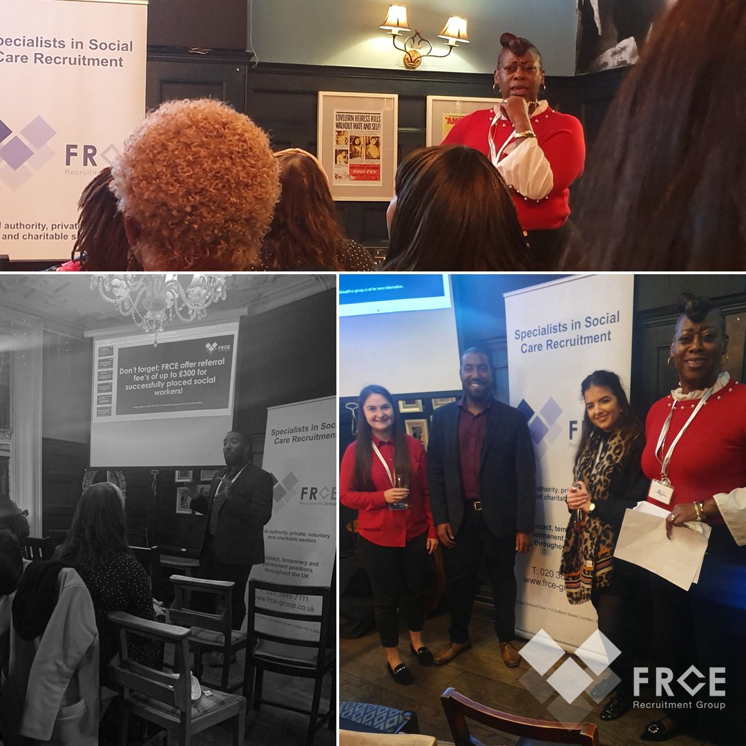 FRCEGroup's tweet photo. Thank you to everyone who attended our FRCE QSW Social Event last week, and to our social workers who brought along friends and family, within the social work field. 
#socialwork #socialworkers #qsw #assessors #bia #hcpc #socialworkengland #dols #care https://t.co/NxbcokiI3m