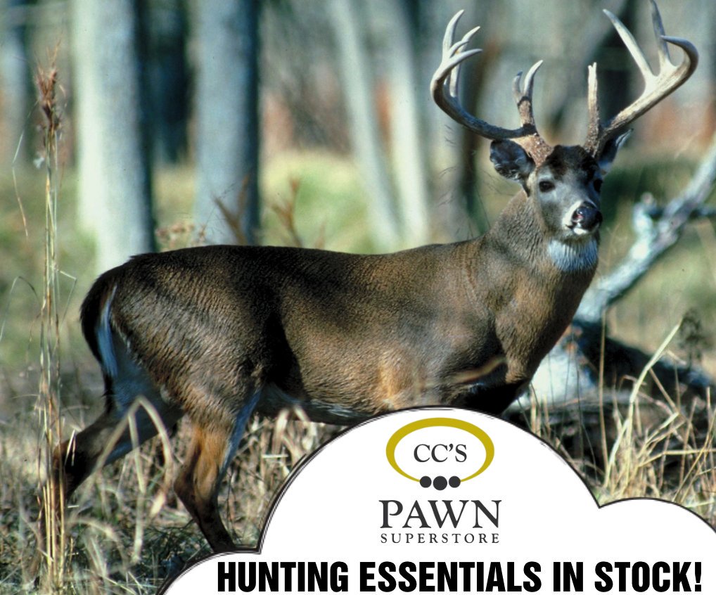 CCPawnStore's tweet image. We've got a LARGE SELECTION of your favorite HUNTING ESSENTIALS in stock!! You can find us at 628 E Prien Lake Road in Lake Charles! Got questions about the value of your item? Bring it in. For other questions, give us a call at (337) 477-5565.

#PawnShopsLakeCharlesLA #CashF ...