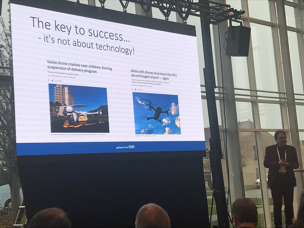 jstrandbech's tweet photo. At #WHINN @peder_jest is presenning his keynote on #HealthDrones. The key to succes: not the Tech. https://t.co/j01sxuOsDm