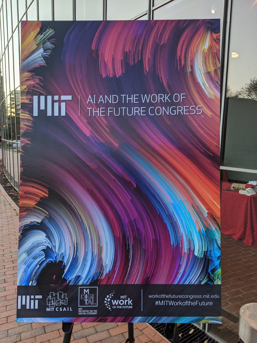 DouxCompSci's tweet image. My new fall tradition  #MITWorkoftheFuture #ethicalCS  
#SBRHSInnovationPathways @schoonoverjeff @Somerset_PS #BerkleyMA