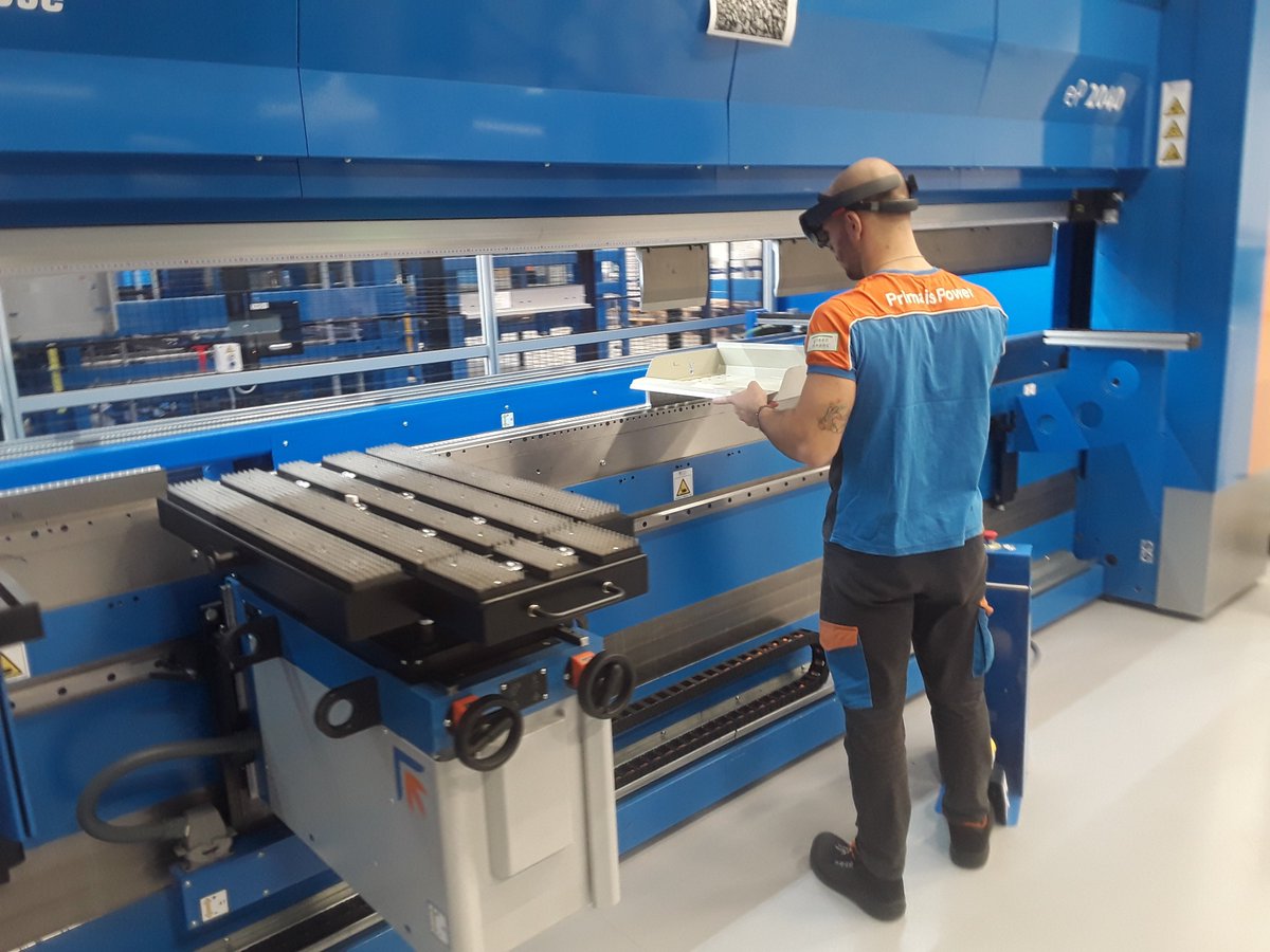 Manuwork_H2020's tweet image. During the last couple of days, @LMSUPATRAS and @CASP, in collaboration with @PrimaPowerNA organized successfully a technical workshop for testing the latest developments of our project regarding Augmented Reality guidance and Production Scheduling.
#H2020 #Industry40