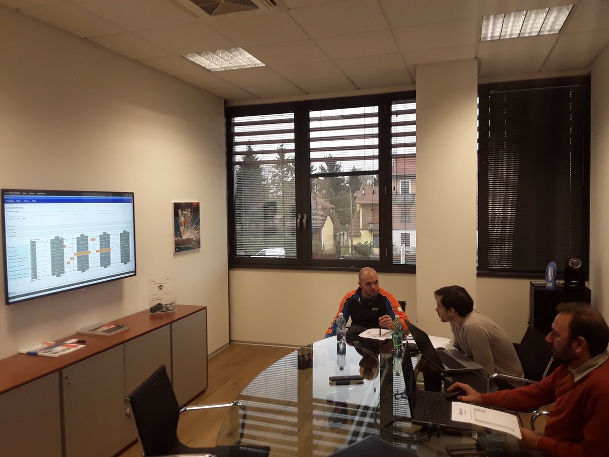 Manuwork_H2020's tweet image. During the last couple of days, @LMSUPATRAS and @CASP, in collaboration with @PrimaPowerNA organized successfully a technical workshop for testing the latest developments of our project regarding Augmented Reality guidance and Production Scheduling.
#H2020 #Industry40