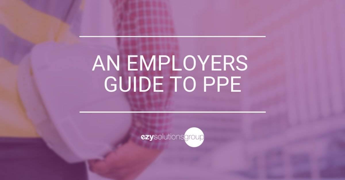 Ezy_Solutions's tweet photo. There are many obligations you have as an employer...

Our latest post is a small employers guide to PPE! Take a read here - https://t.co/8GMCg28OYG https://t.co/P9WSrxt8A6