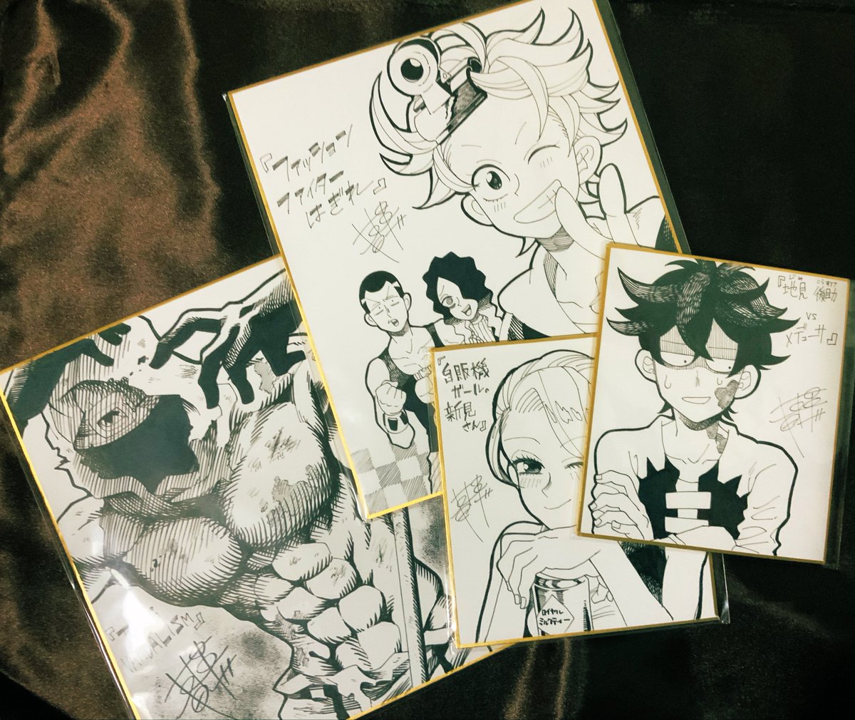 コミティア用の色紙描きました! 