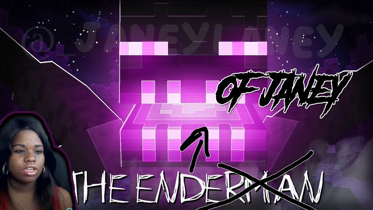 _JaneyLaney's tweet photo. Thumbnail for my first @Minecraft video....I look youtubey in the face right @yoStax I'm just trying to be like you lol @RazzleberriesAB map! Link will be dropped when it's uploaded. #NewContent #TheEnderman #CurrentlyRendering https://t.co/7AYpNEnRxA