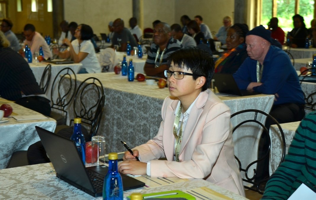UnisaCSET's tweet image. Dr Thabile Ndlovu from University of Eswatini @UNISWA discusses the challenges they face in starting to offer science programmes in distance education
#CSETODL #SharingBestPractices