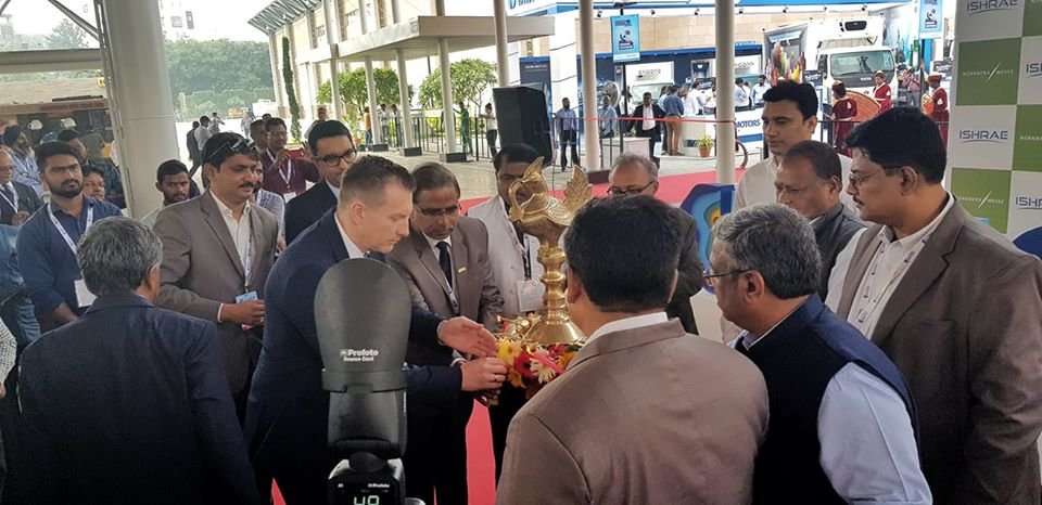 CoolingMagazine's tweet image. Refcold India 2019 kicks off to a good start... Follow us for more on the event being held at the HITEX Exhibition Centre, Hyderabad.

#refcold2019 #coolingindustry #hvac #hvacr #heating #ventilation #refrigeration #cooling