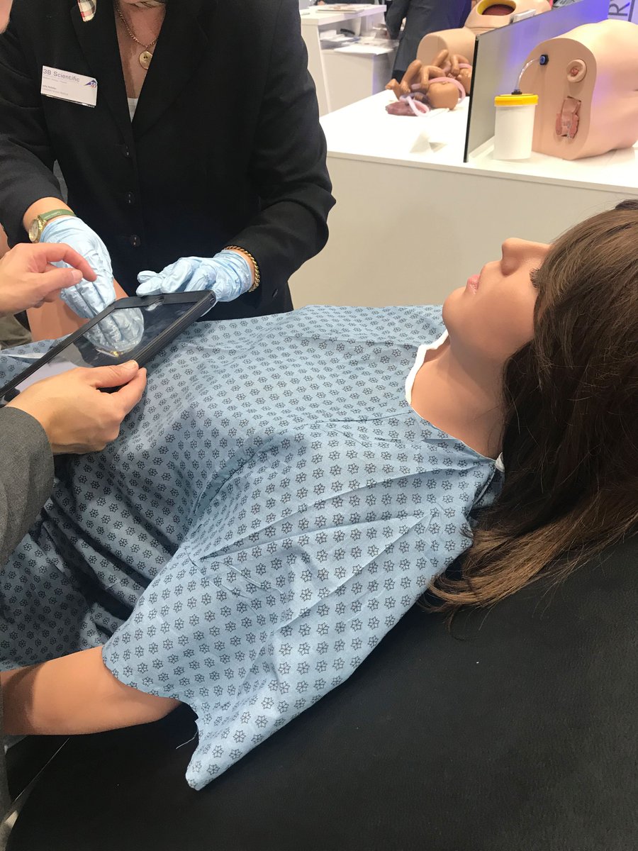3bscientific's tweet photo. Our #3BScientific experts are happy to show you the #OperativeExperience birthing simulator RealMom 2.0 at #Medica2019. Visit us at our booth in hall 4 / F58
#BirthSimulation #Medica #ObstetricSimulation #MedicalSimulation https://t.co/n1fj8svkK2
